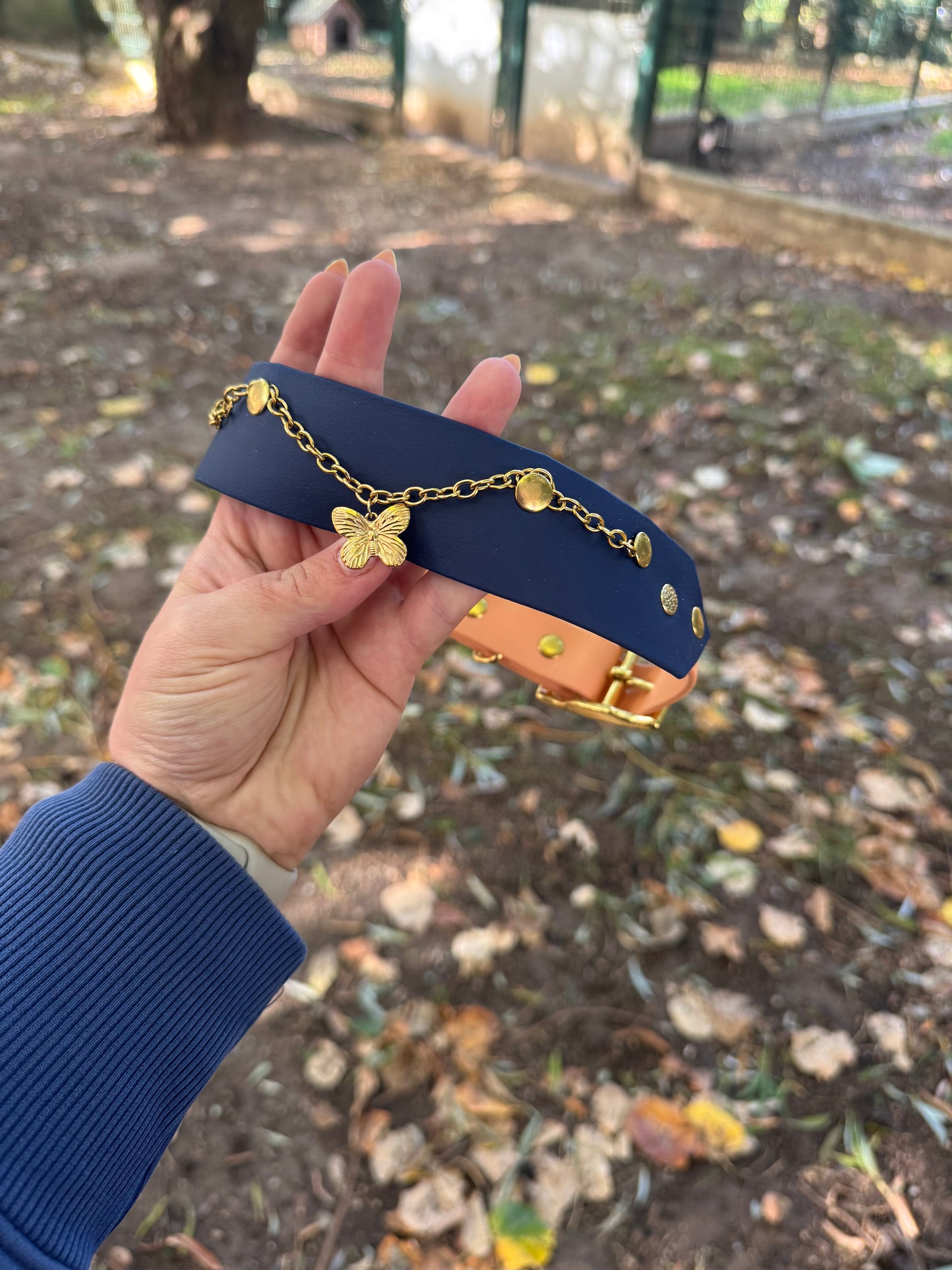 Collier chaîne papillon